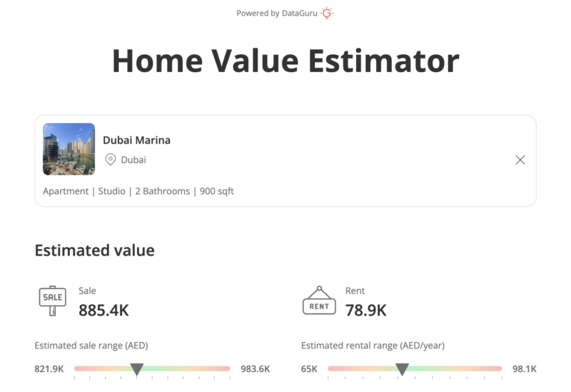 Home Value Estimator Tool 
